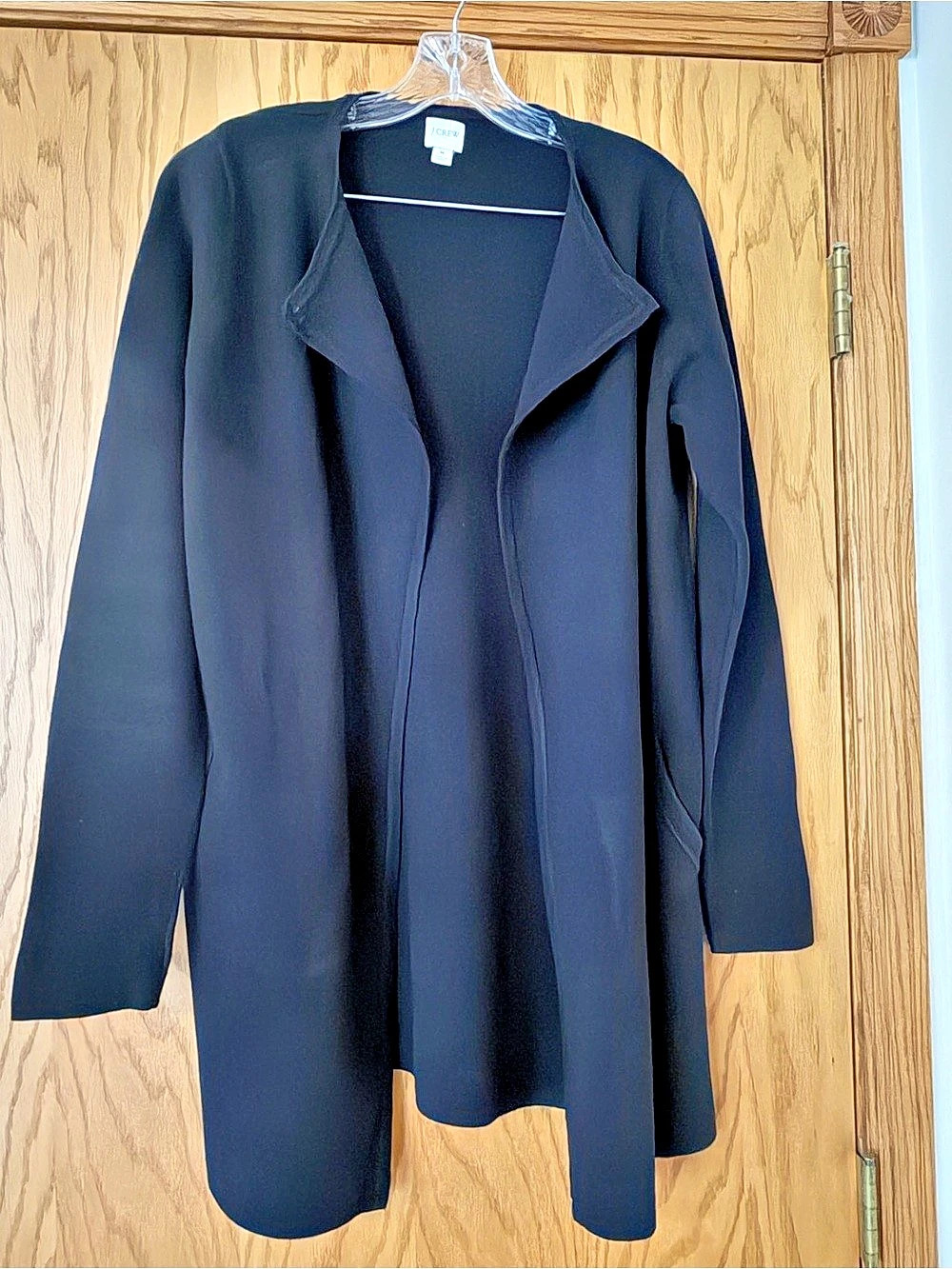 J.Crew Cotton Open Front Jacket Size Medium Like New